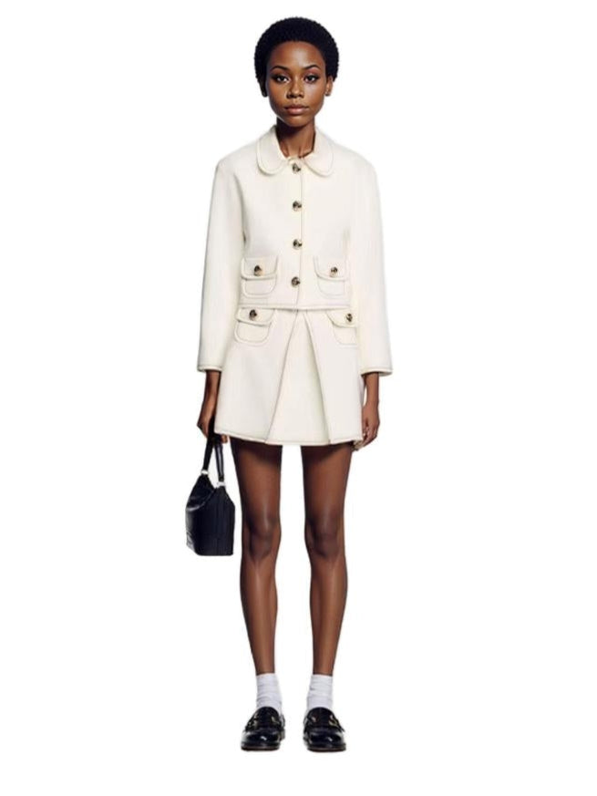 Nautical Chic Cropped Jacket