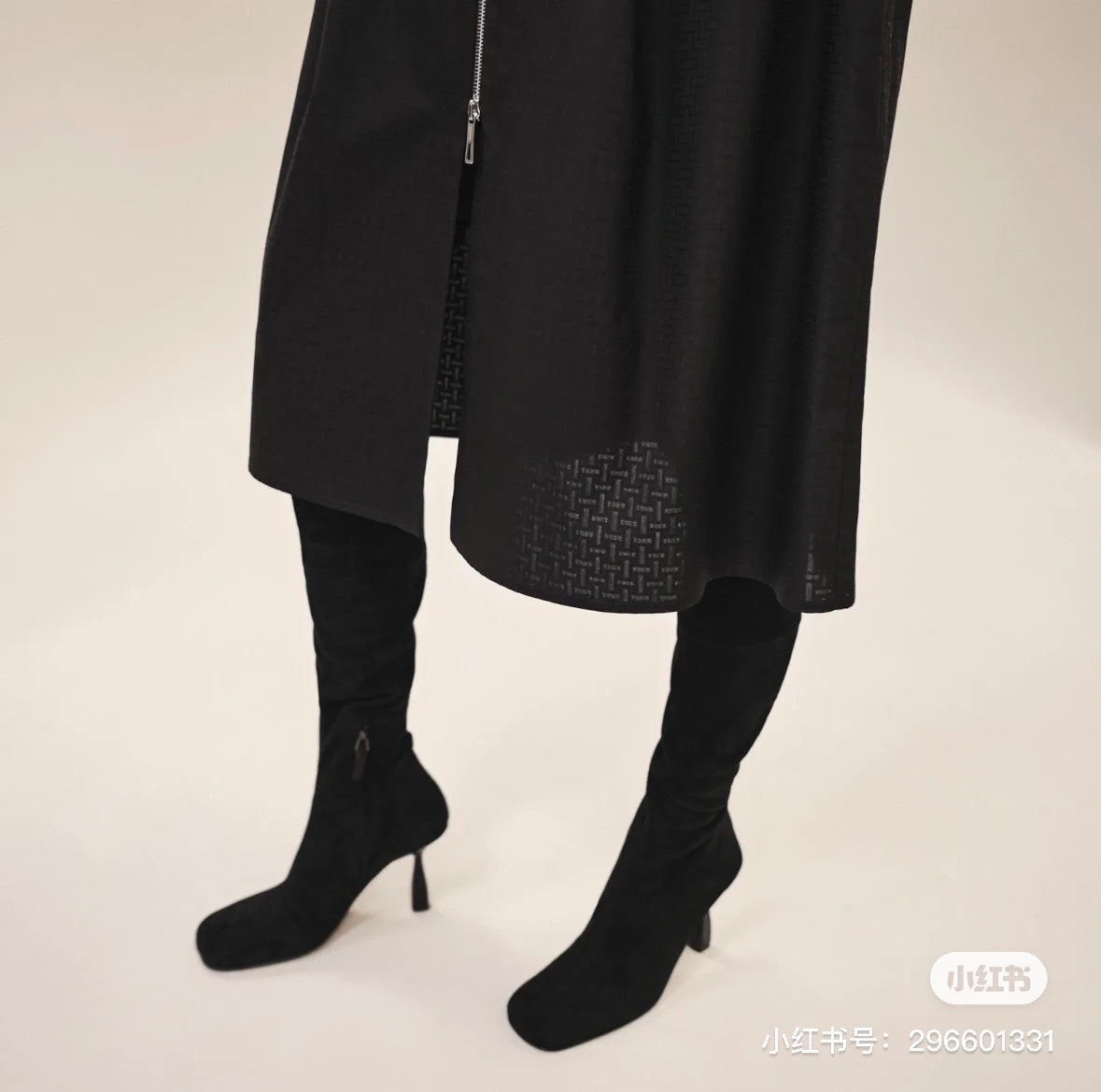 Edgy Chic Midi Shirt Dress