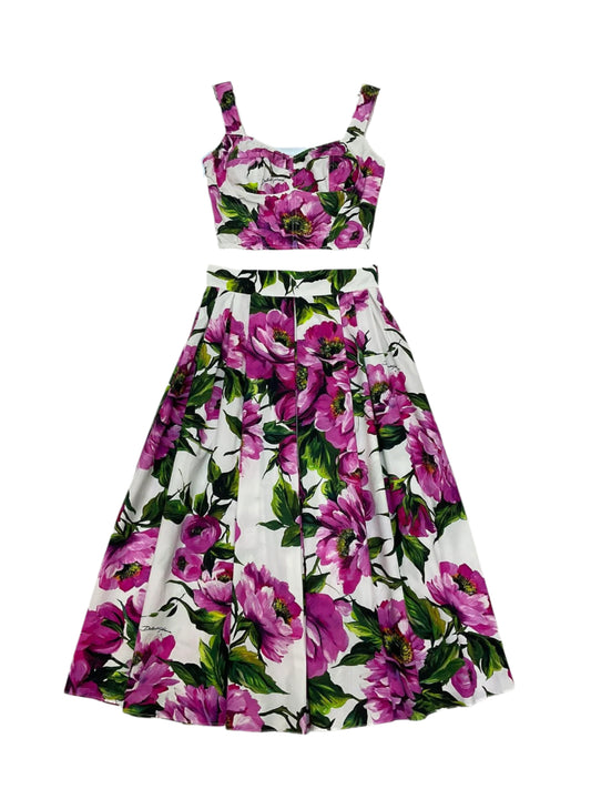 Pink Peony Two-Piece Set