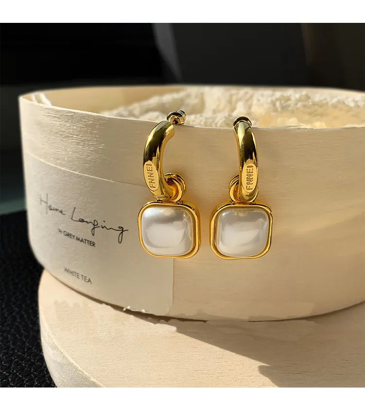 18K Gold Plated Detachable Earrings