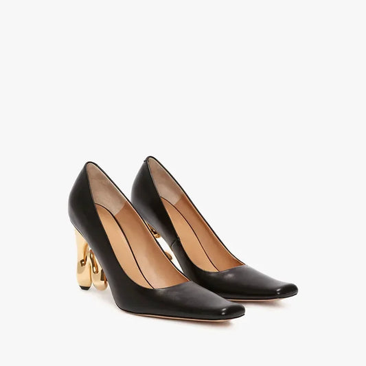 Pumps with Square Toe