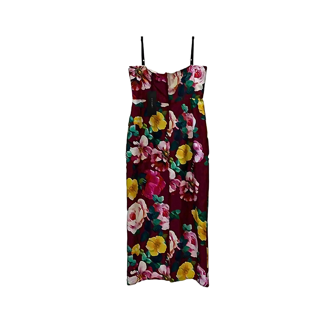 Midi Dress in Floral Print