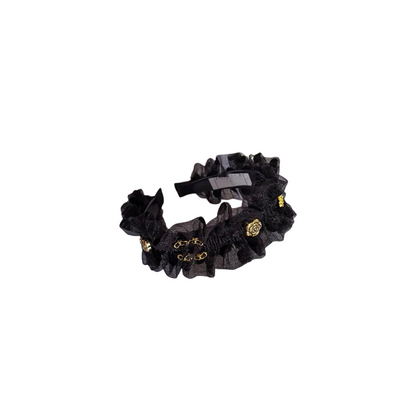 Hairband with Frills and Charms