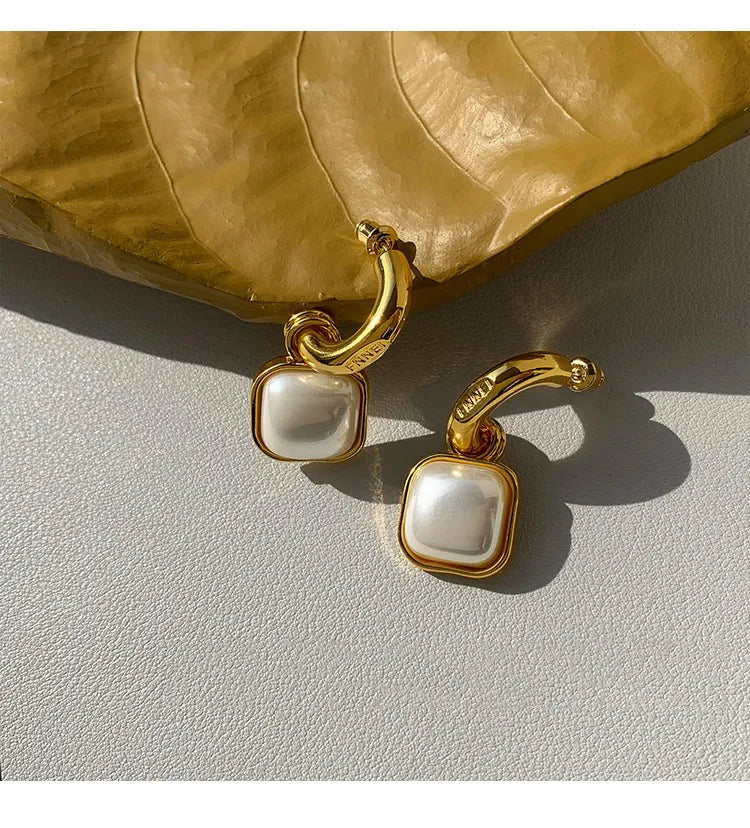 18K Gold Plated Detachable Earrings