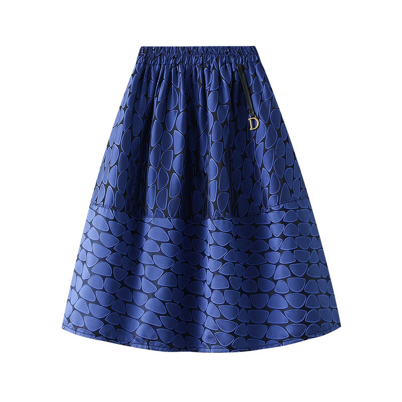 Midi Skirt in Jacquard Vintage Embossment