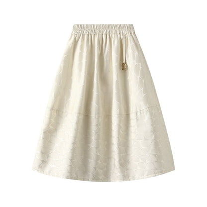 Midi Skirt in Jacquard Vintage Embossment