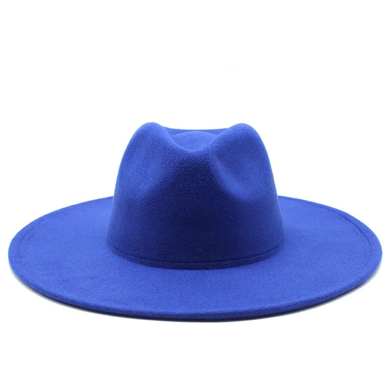 Fedora with Wide Brim in Classic Style