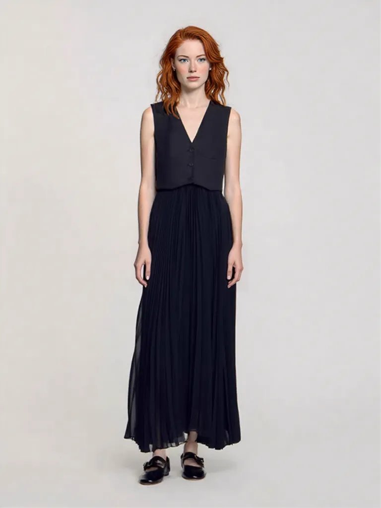 Patchwork Elegance Dress