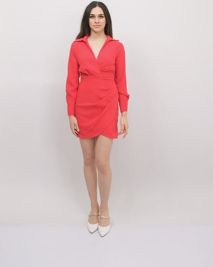 Shirt Dress with Long Sleeves